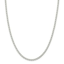 Primal Silver Sterling Silver 3.2mm Open Link Chain