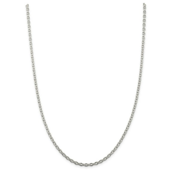 Primal Silver Sterling Silver 3.5mm Cable Chain