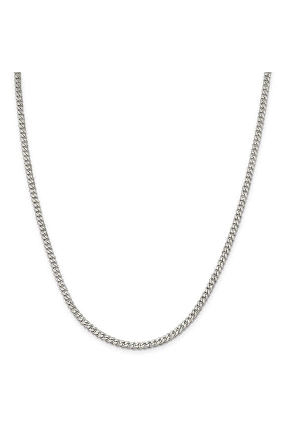 Sterling Silver 3.5mm Curb Chain