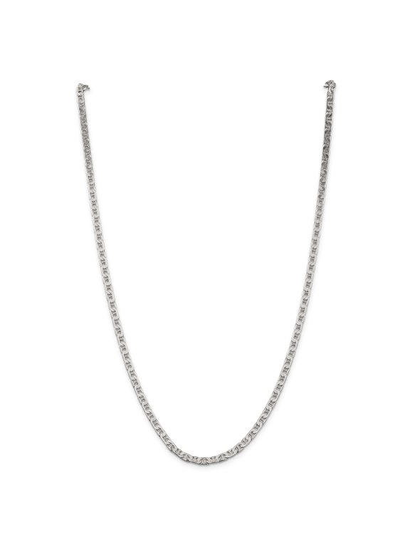 Sterling Silver 3.75mm Flat Anchor Chain