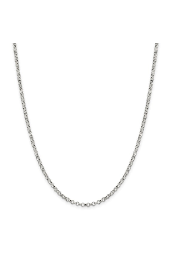 Sterling Silver 3mm Rolo Chain