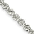 thumbnail image 1 of Primal Silver Sterling Silver 4.3mm Solid Rope Chain, 1 of 4