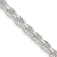 thumbnail image 1 of Primal Silver Sterling Silver 4.75mm Diamond-cut Rope Chain, 1 of 4
