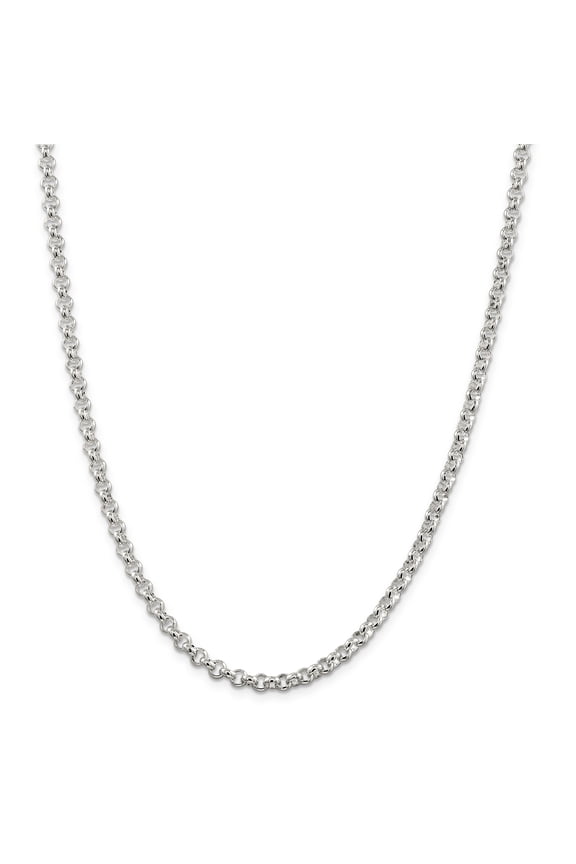 Sterling Silver 4.75mm Rolo Chain