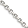 thumbnail image 1 of Primal Silver Sterling Silver 4mm Rolo Chain, 1 of 4