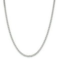 thumbnail image 1 of Primal Silver Sterling Silver 4mm Semi-Solid Flat Anchor Chain, 1 of 4