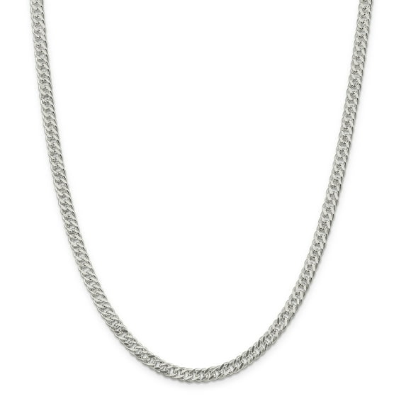 Primal Silver Sterling Silver 5.5mm Rambo Open Link Chain