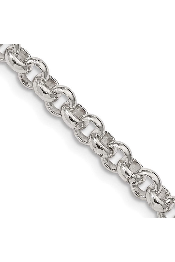 Sterling Silver 5mm Rolo Chain