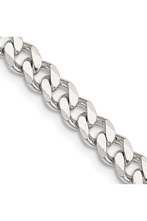 Sterling Silver 6mm Curb Chain