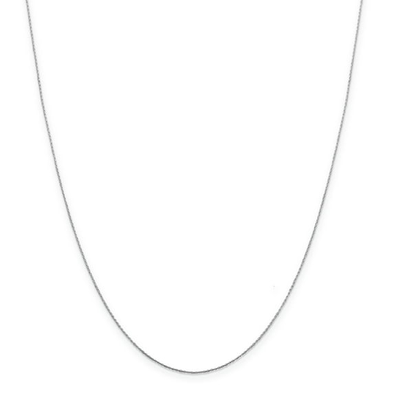 Primal Silver Sterling Silver .6mm Oval Box Chain