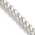 thumbnail image 1 of Primal Silver Sterling Silver 7.25mm Polished Domed Curb Chain, 1 of 4