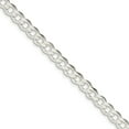 thumbnail image 1 of Primal Silver Sterling Silver 7.5mm Curb Chain Bracelet, 1 of 6
