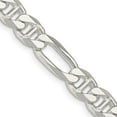thumbnail image 1 of Primal Silver Sterling Silver 7.75mm Figaro Anchor Chain, 1 of 4