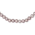 thumbnail image 1 of Primal Silver Sterling Silver 7-8mm Purple Freshwater Cultured Pearl Necklace, 1 of 4