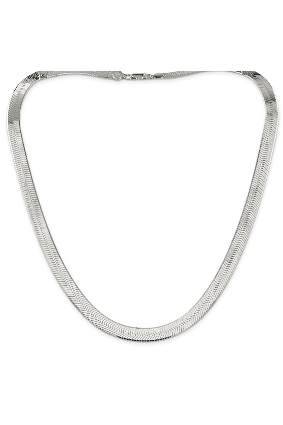 Sterling Silver 8.75mm Magic Herringbone Chain