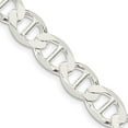 thumbnail image 1 of Primal Silver Sterling Silver 8.9mm Semi-Solid Flat Anchor Chain, 1 of 4