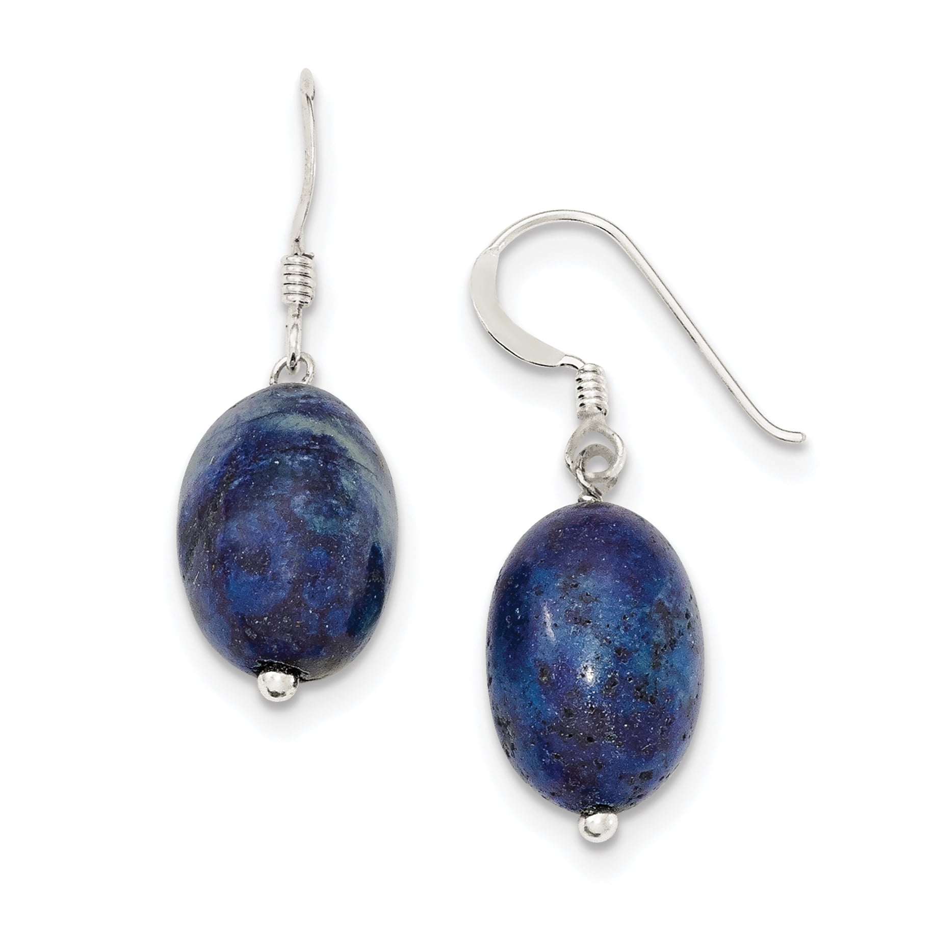 Primal Silver Sterling Silver Blue Sodalite Earrings