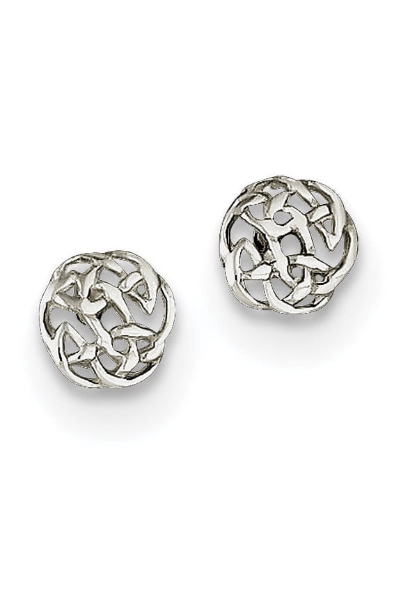 Sterling Silver Celtic Knot Post Earrings