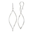 thumbnail image 1 of Primal Silver Sterling Silver Fancy Diamond-cut Dangle Earrings, 1 of 4