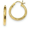 thumbnail image 1 of Primal Silver Sterling Silver Gold Tone Hoop Earrings, 1 of 4