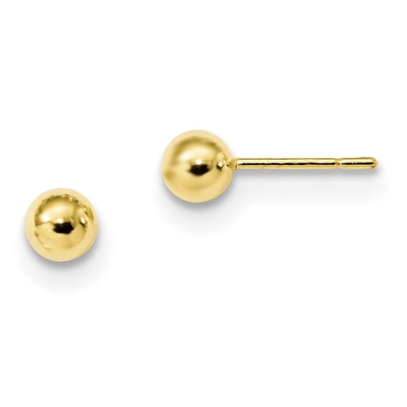 Primal Silver Sterling Silver Gold-tone Post Earrings