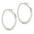 thumbnail image 1 of Primal Silver Sterling Silver Hoop Earrings, 1 of 4