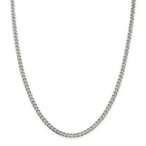 Primal Silver Sterling Silver Polished 3.5mm Curb Chain