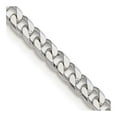 thumbnail image 1 of Primal Silver Sterling Silver Polished 3.7mm Curb Chain, 1 of 4