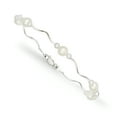 thumbnail image 1 of Primal Silver Sterling Silver Rhod-plated 3-6mm FWC Pearl Bracelet, 1 of 5