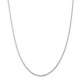 thumbnail image 1 of Primal Silver Sterling Silver Rhodium-plated 1.25mm Box Chain, 1 of 4