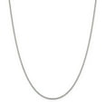 thumbnail image 1 of Primal Silver Sterling Silver Rhodium-plated 1.4mm Box Chain, 1 of 4