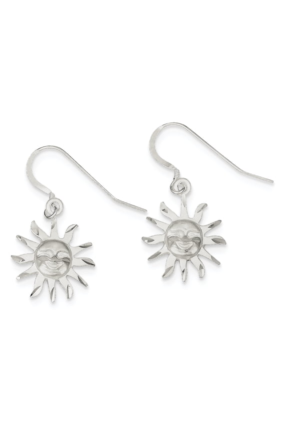 Sterling Silver Smiling Sunshine Earrings