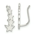 thumbnail image 1 of Primal Silver Sterling Silver Star Ear Climber Earrings, 1 of 5