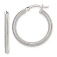 thumbnail image 1 of Primal Silver Sterling Silver Textured Hoop Earrings, 1 of 4