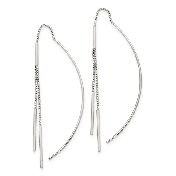 Primal Silver Sterling Silver Threader Earrings