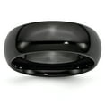 thumbnail image 1 of Primal Steel Black Ceramic 8mm Band, 1 of 11