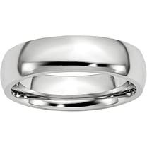 Primal Steel Cobalt 6mm Half Round Band