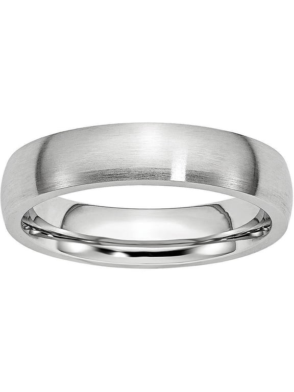 Chisel Cobalt Satin 5mm Wedding Band