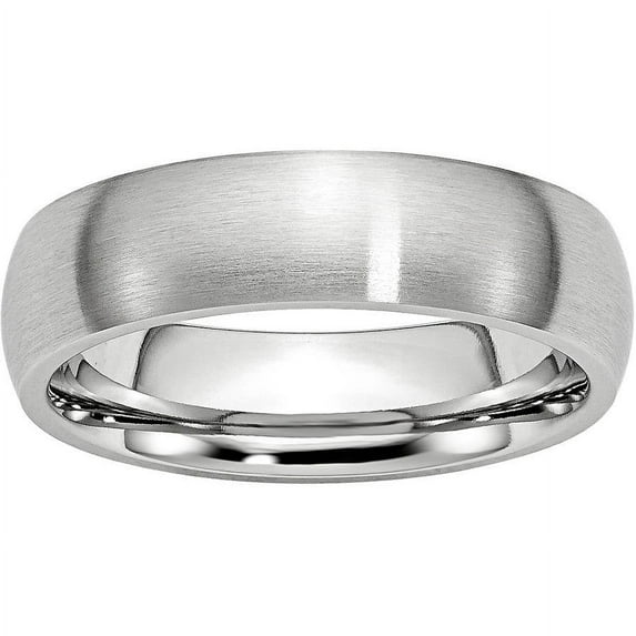 Primal Steel Cobalt Satin 6mm Band