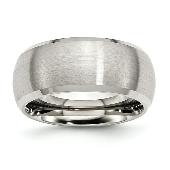 Primal Steel Stainless Steel Brushed and 10mm Beveled Edge Band