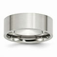 thumbnail image 1 of Primal Steel Stainless Steel Flat 8mm Brushed Band, 1 of 7