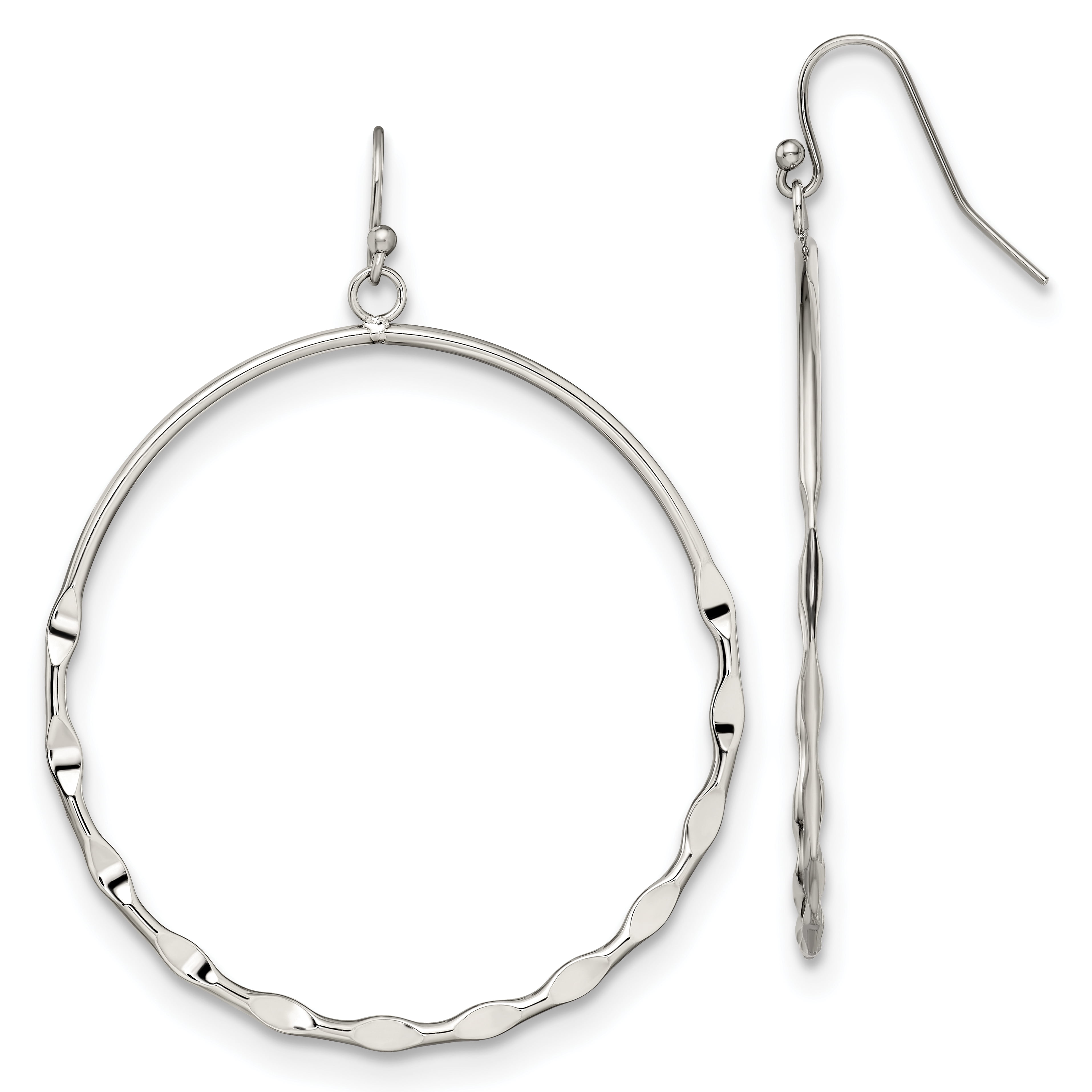 Hoop hook earrings discount
