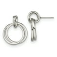 thumbnail image 1 of Primal Steel Stainless Steel Intertwined Circles Post Dangle Earrings, 1 of 7