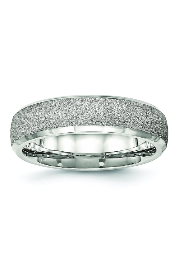 Stainless Steel Laser Cut 6mm Band