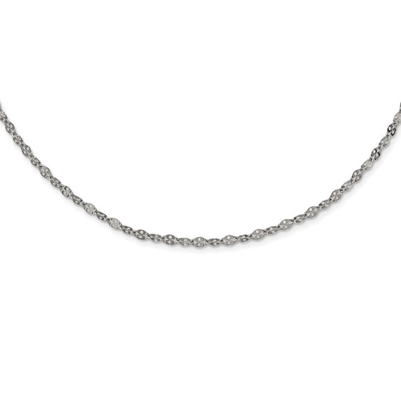 Primal Steel Stainless Steel Polished 2.90mm Fancy Link Chain