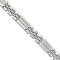 thumbnail image 1 of Primal Steel Stainless Steel with Diamonds Fancy 8.75in Bracelet, 1 of 7