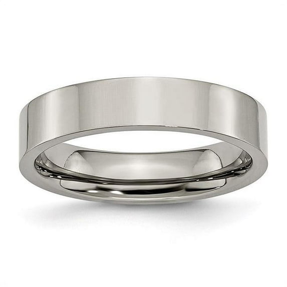 Primal Steel Titanium 5mm Flat Band