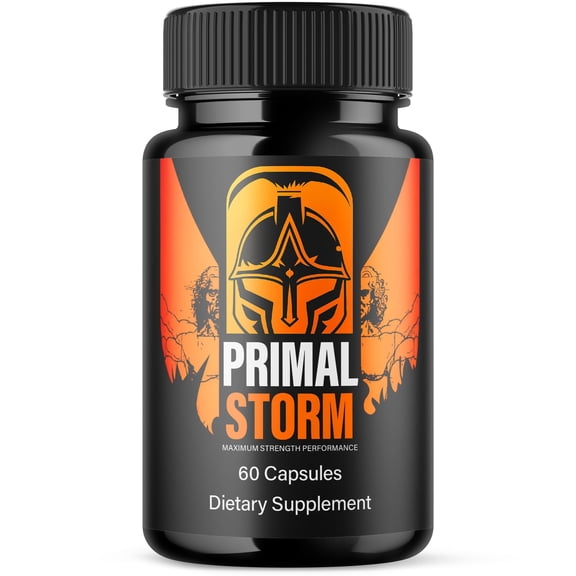 Primal Storm Advanced Formula Pills All Natural Vitamin Supplement PrimalStorm 60 Capsules
