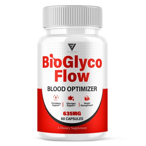 BioGlyco Flow Pills, BioGlyco Flow Health Management Supplement (60 Capsules)