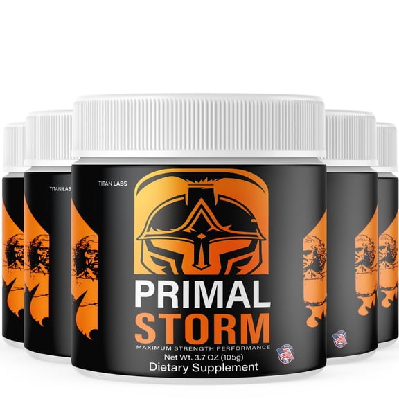 Primal Storm Powder Advanced Formula Supplement to Support Active Lifestyle PrimalStorm 150 Servings